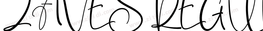 ZAVES REGULAR字体转换